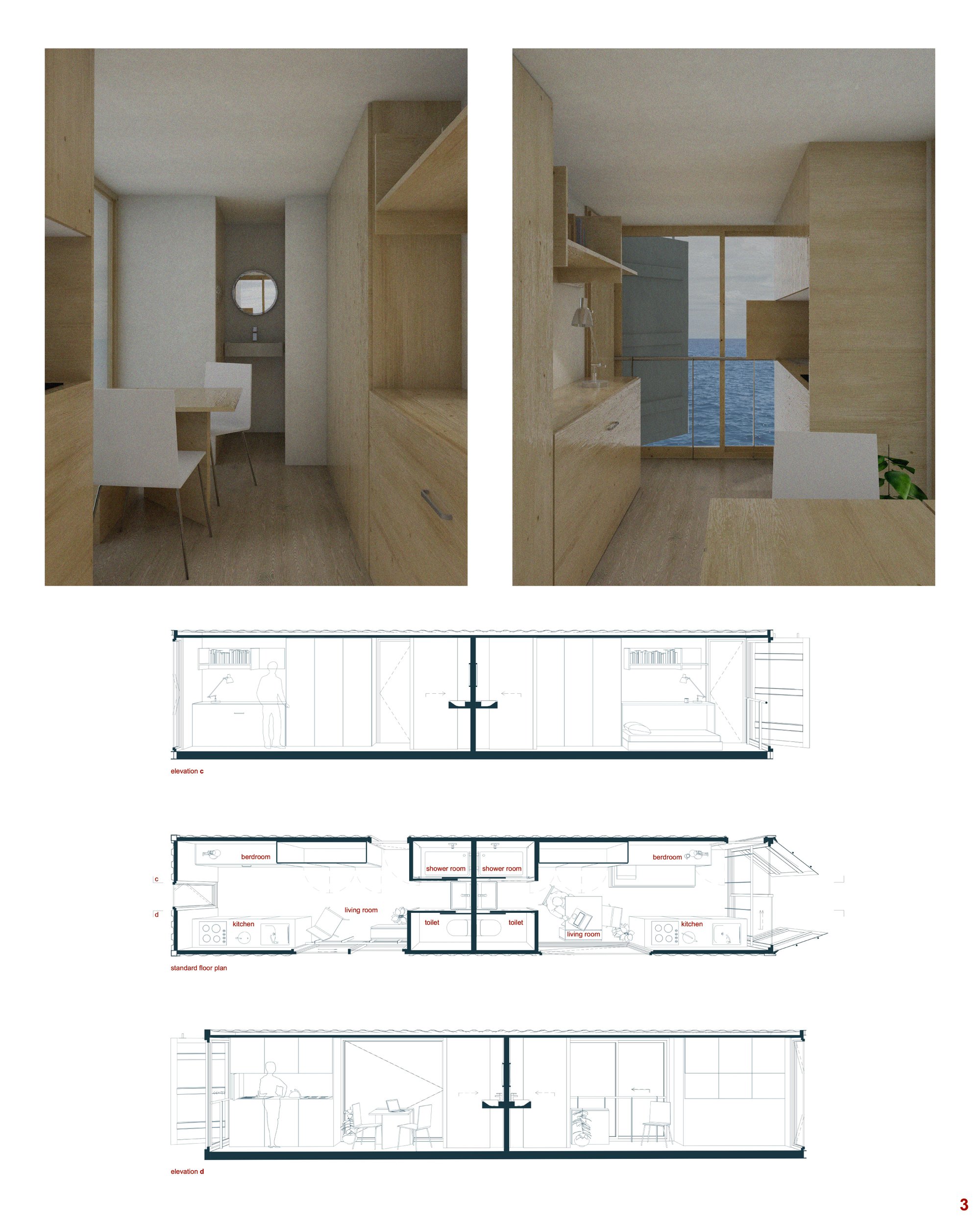 Container student housing unit.