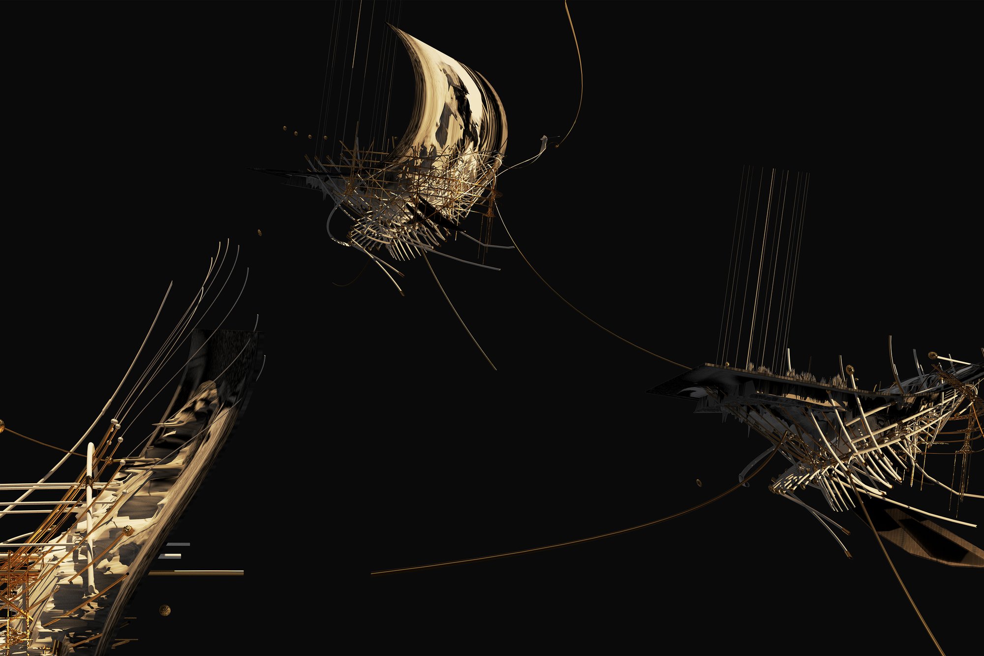 Scene 02. FLYING EVERYWHERE. Composition.