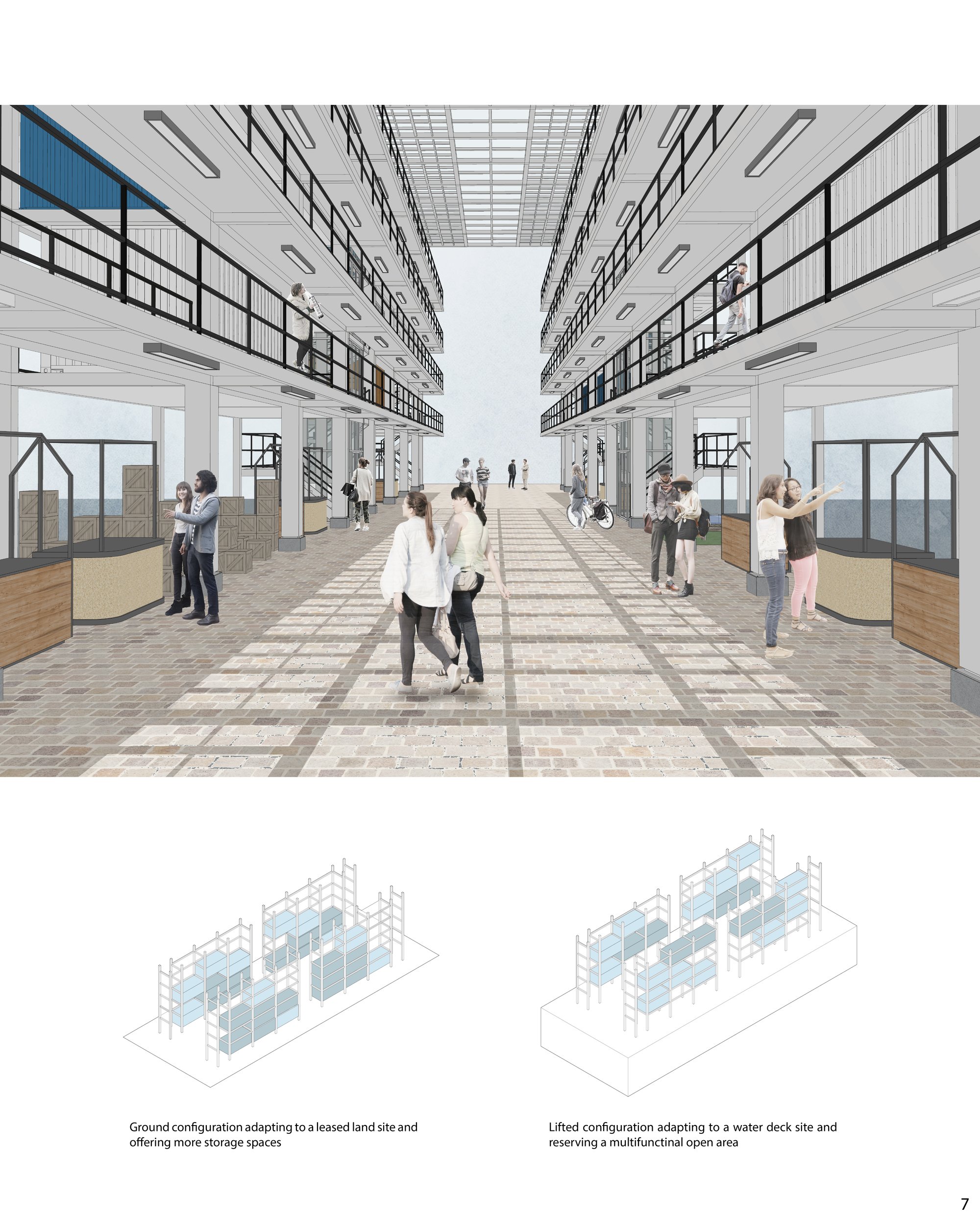 Atrium Perspective and Combination Variation