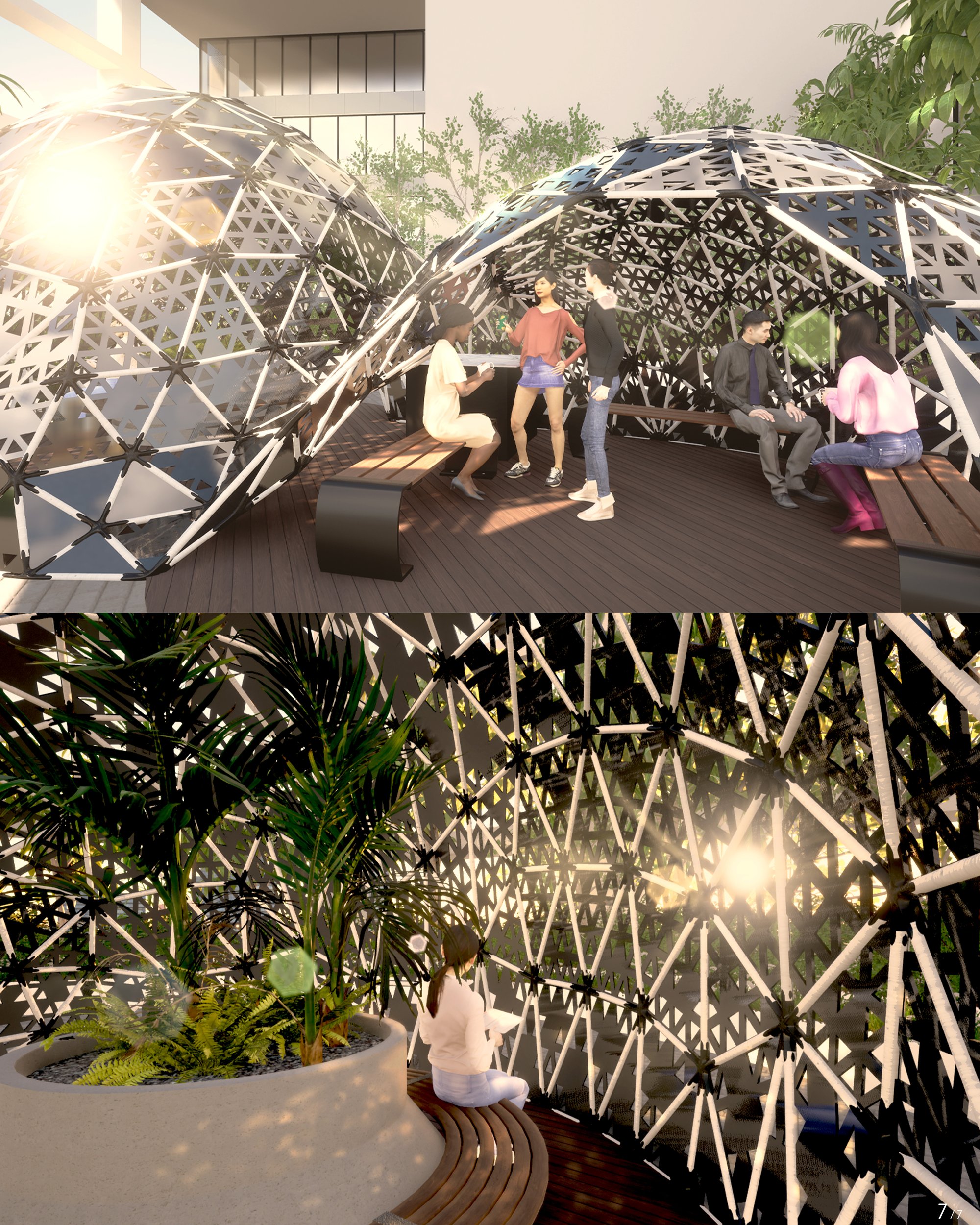 Pavilion Interior spaces