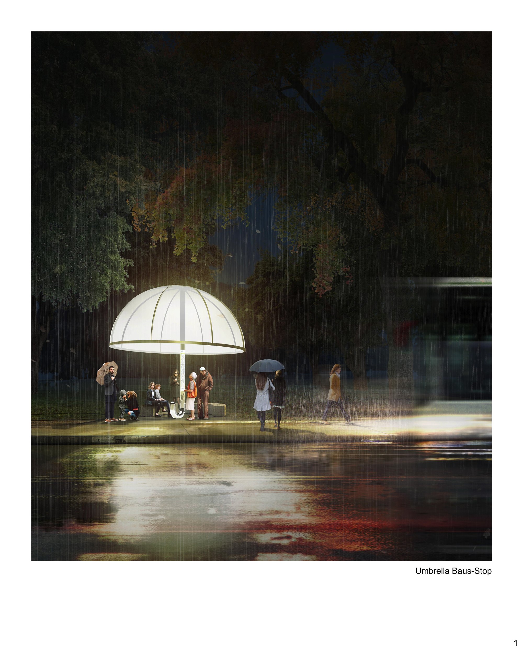 Umbrella Baus-stop Sheet 1