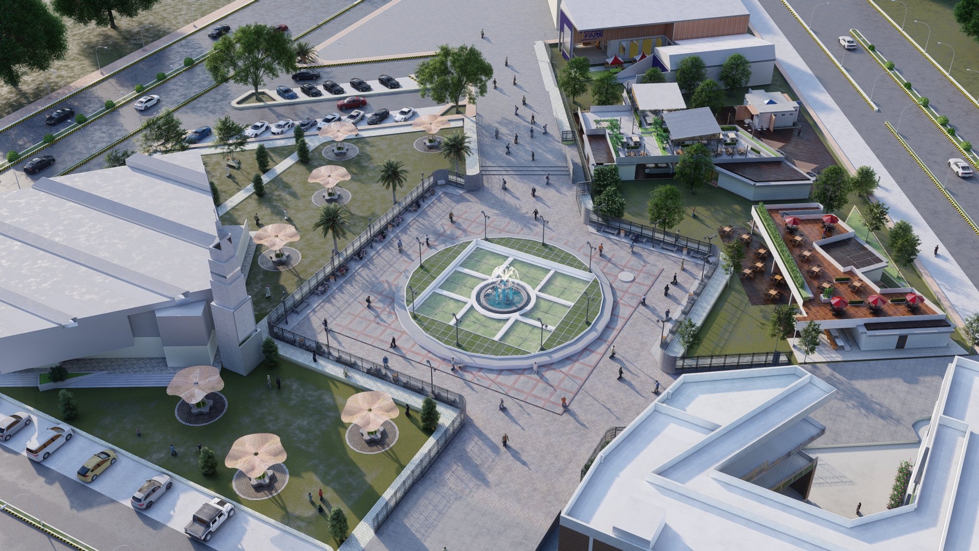 Public Piazza view