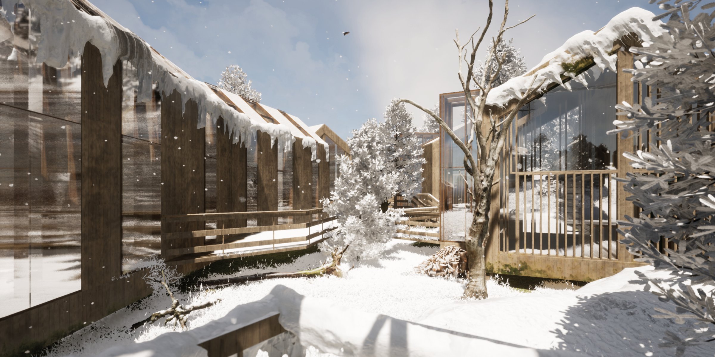 Green-Retreat - Living in the forest