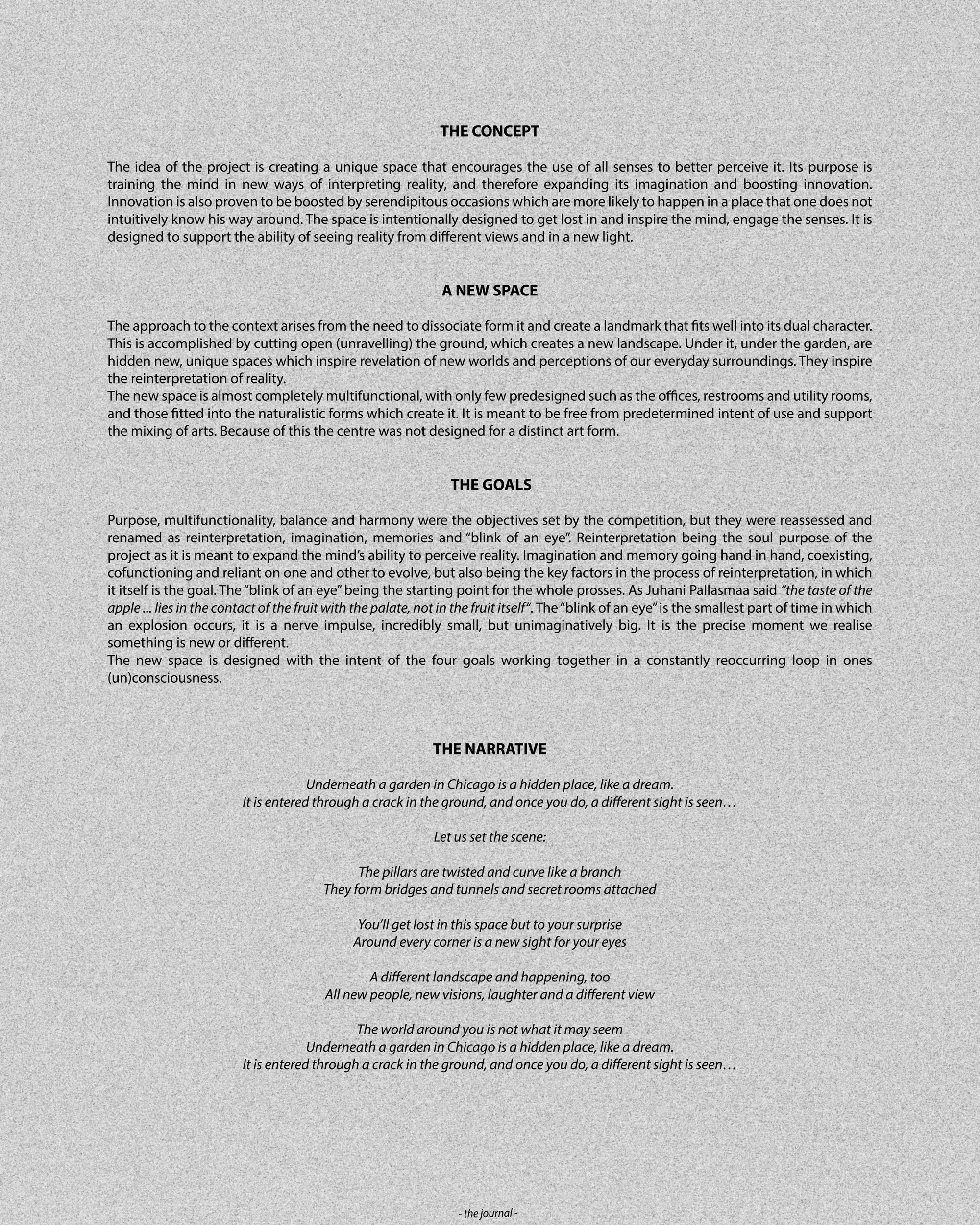 the journal