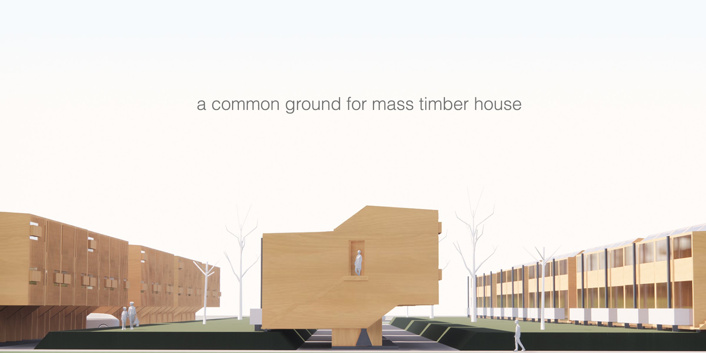 A COMMON GROUND FOR MASS TIMBER HOUSE