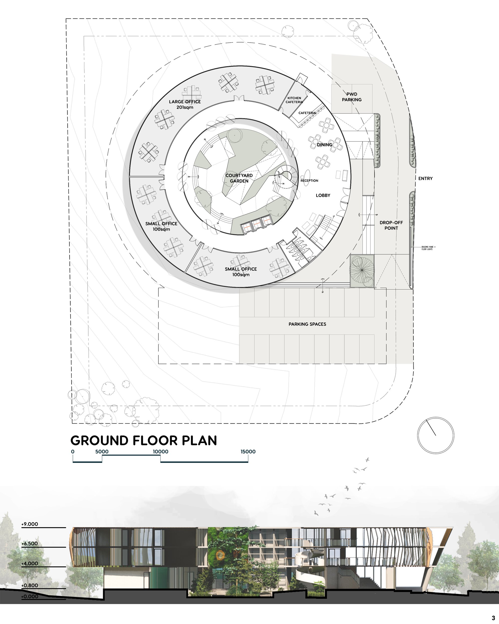 GROUND FLOOR & KEY CONCEPT SECTION