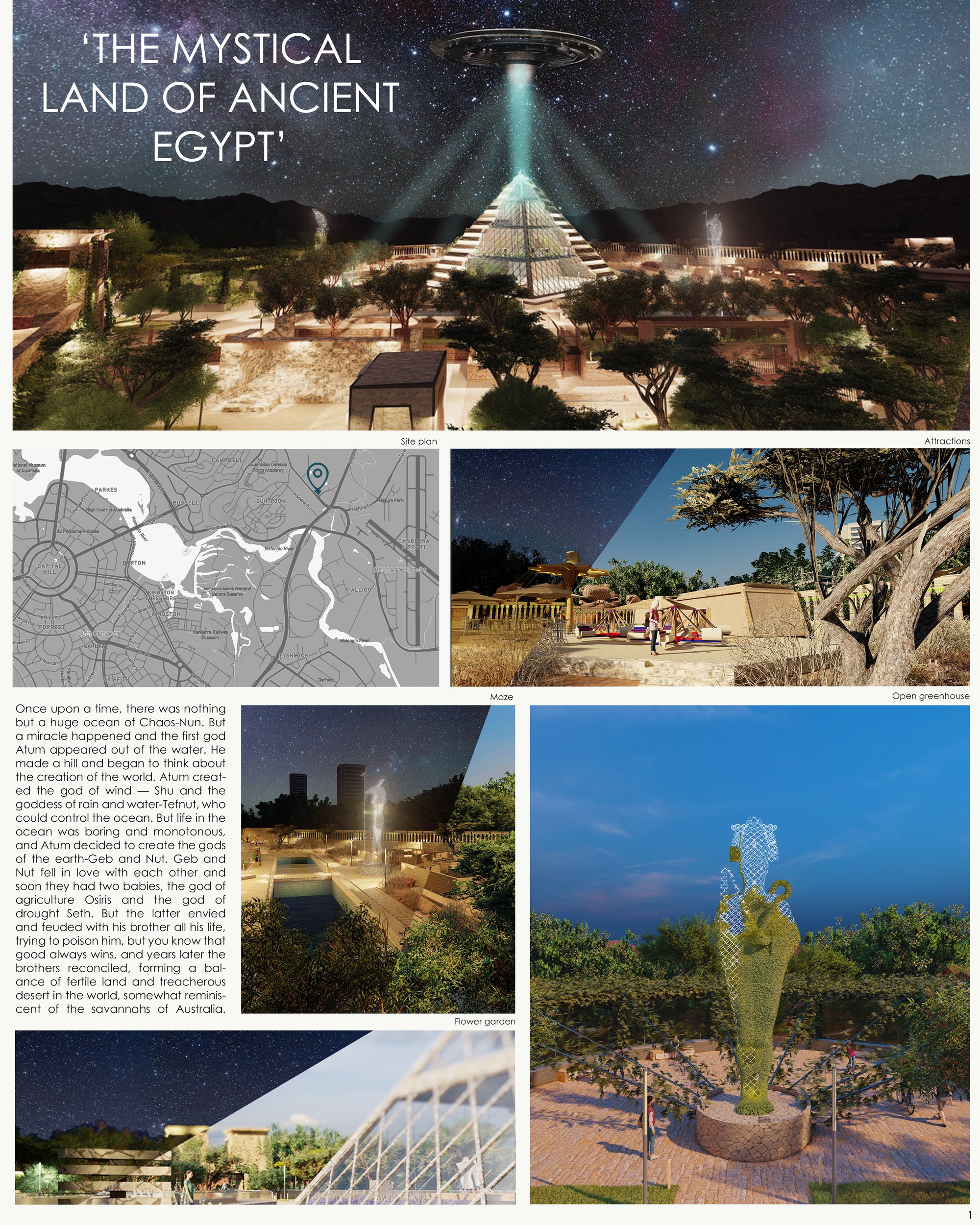 'The mystical
land of Ancient Egypt'