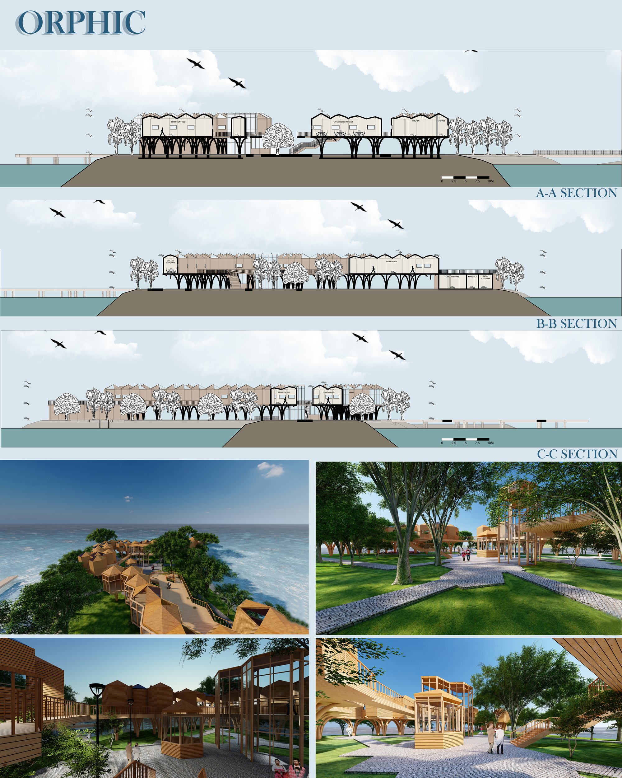 Sections and 3D Views