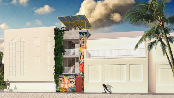 The Offline Den: Green + compact