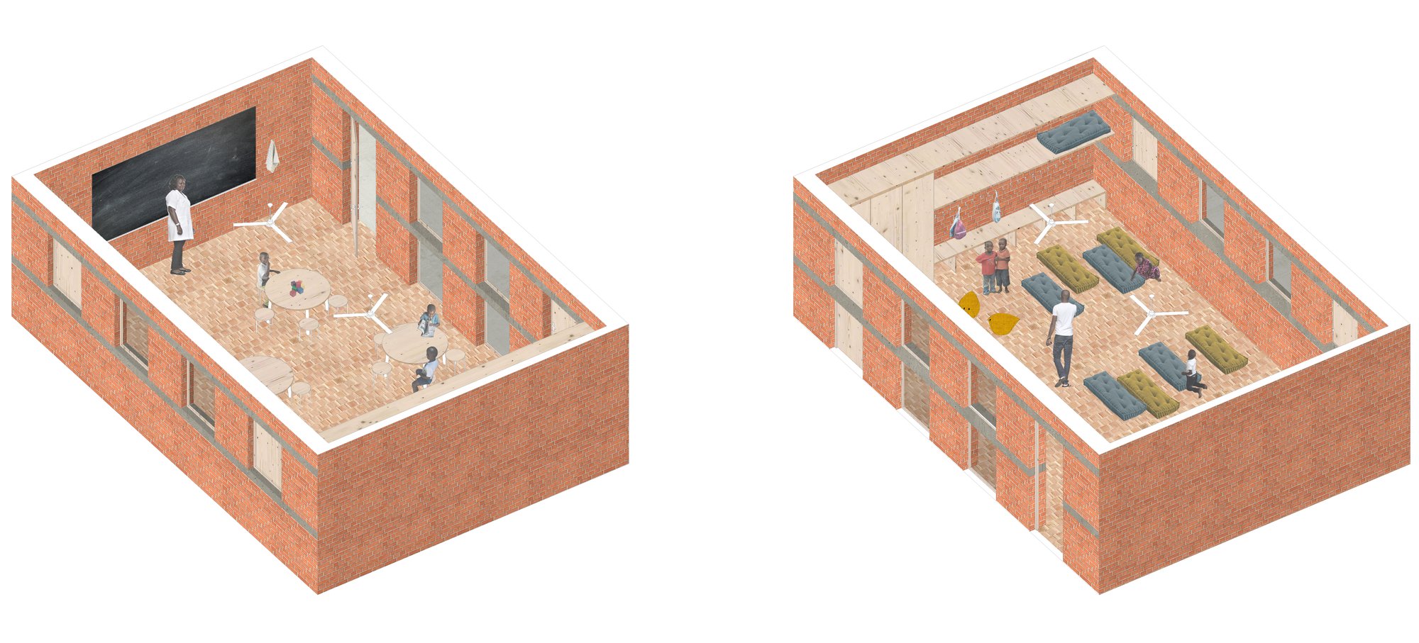 Axonometric drawings