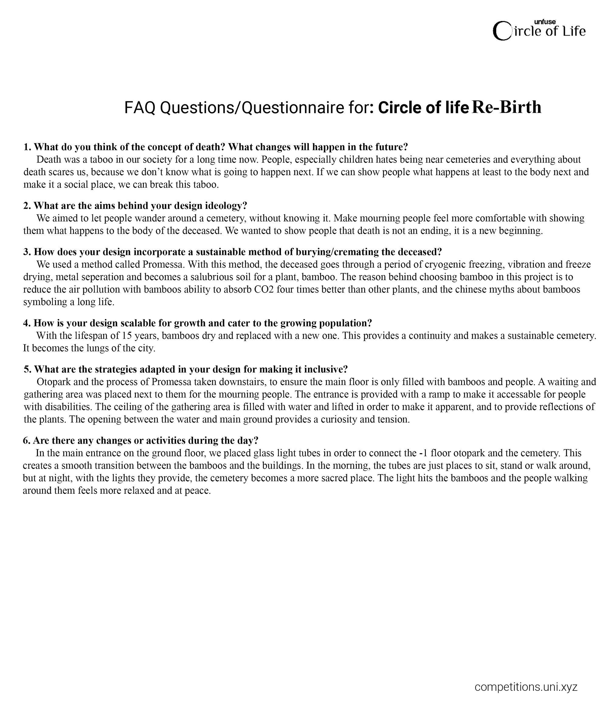 FAQ Questions