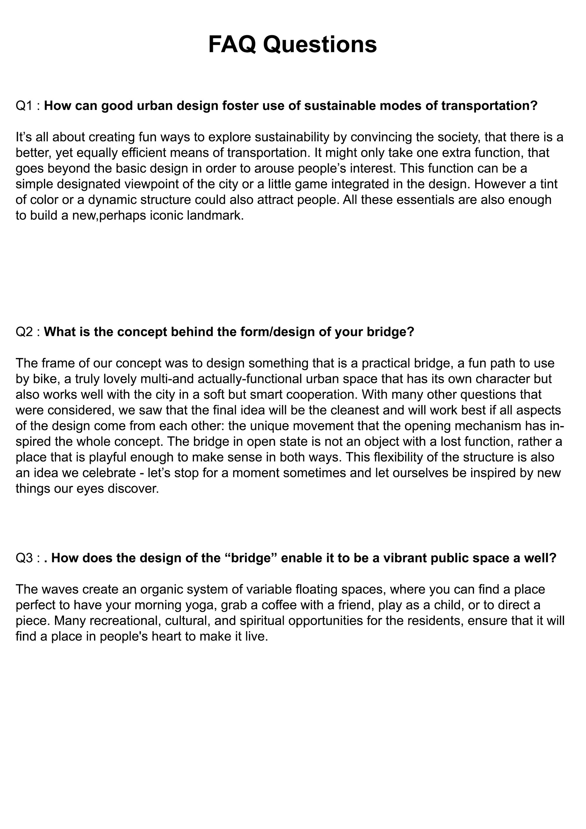 FAQ 1