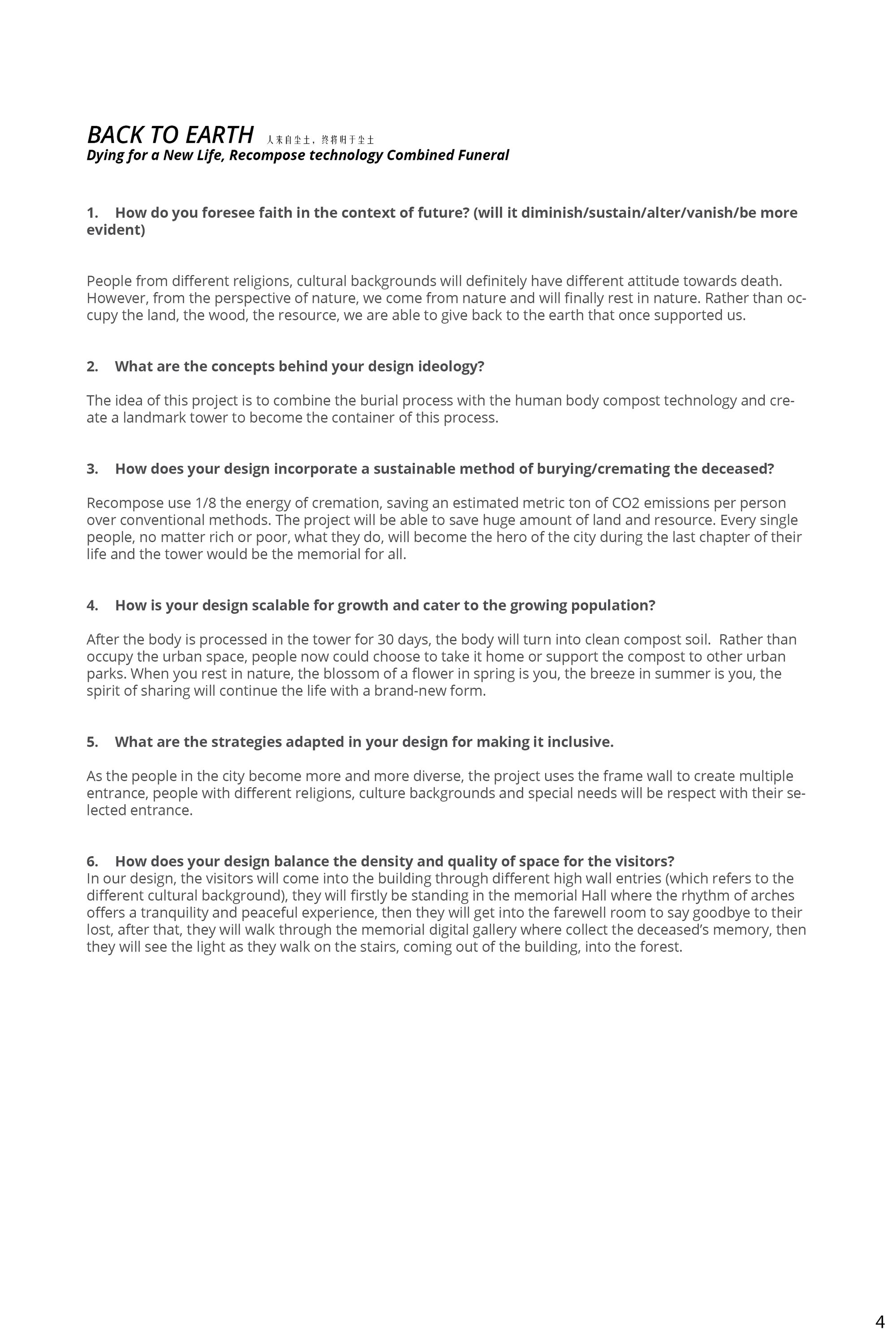 Back To Earth FAQ