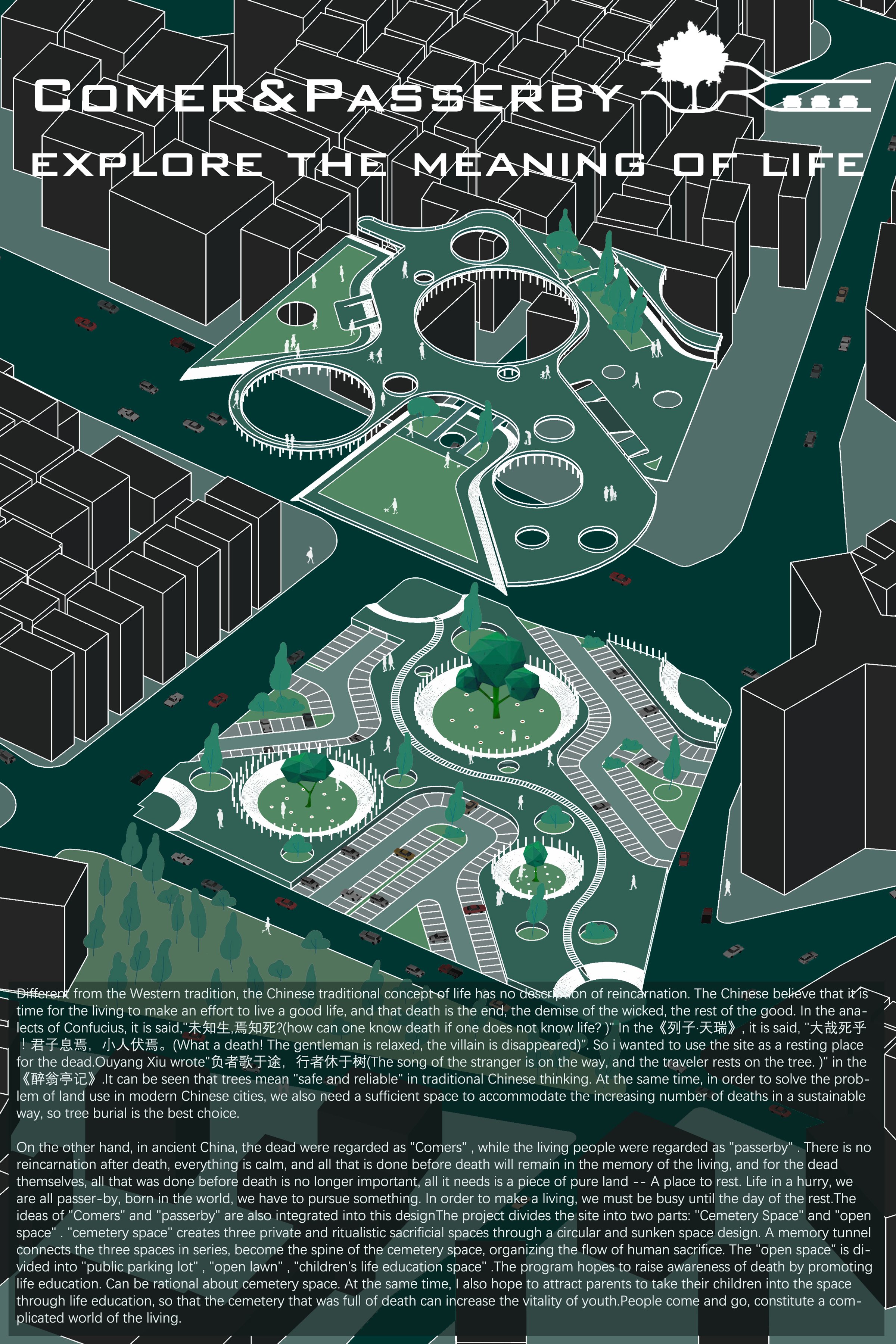 Comer&Passerby .Exploring the meaning of life