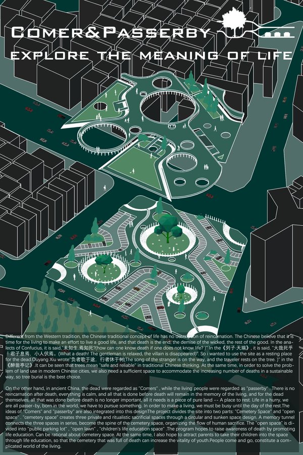 Comer&Passerby .Exploring the meaning of life