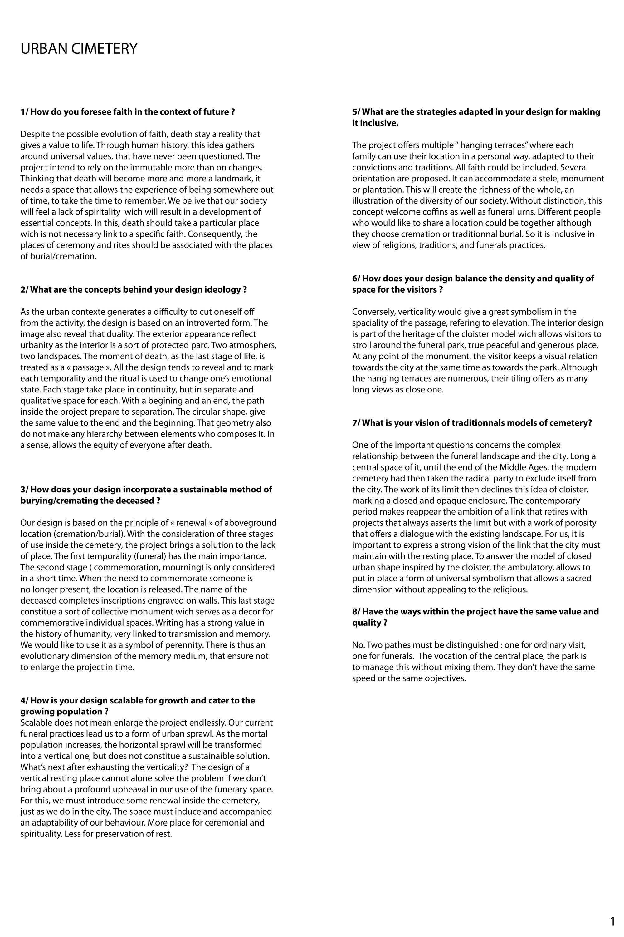 FAQ answers