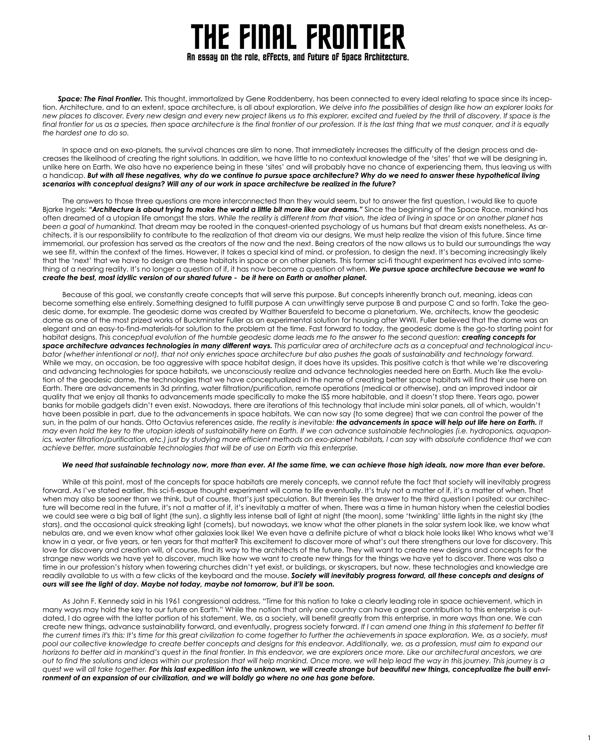 Essay (Main)