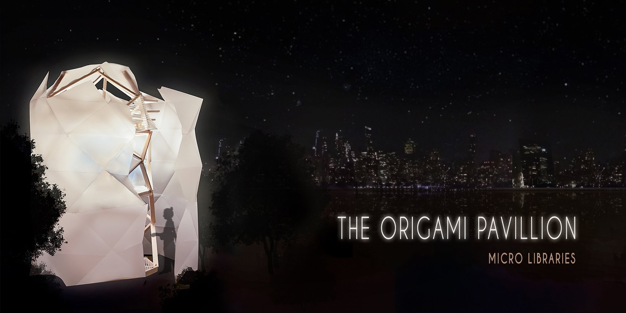 The origami pavilion