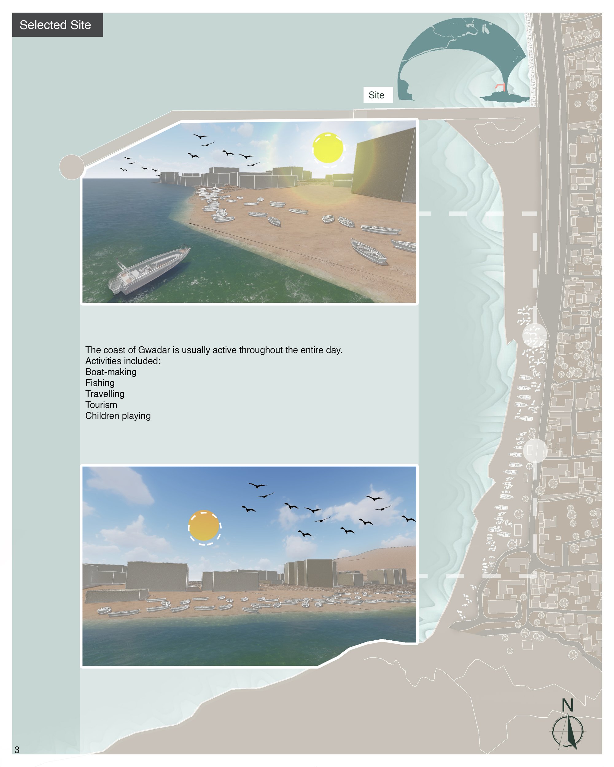 3 - Selected site