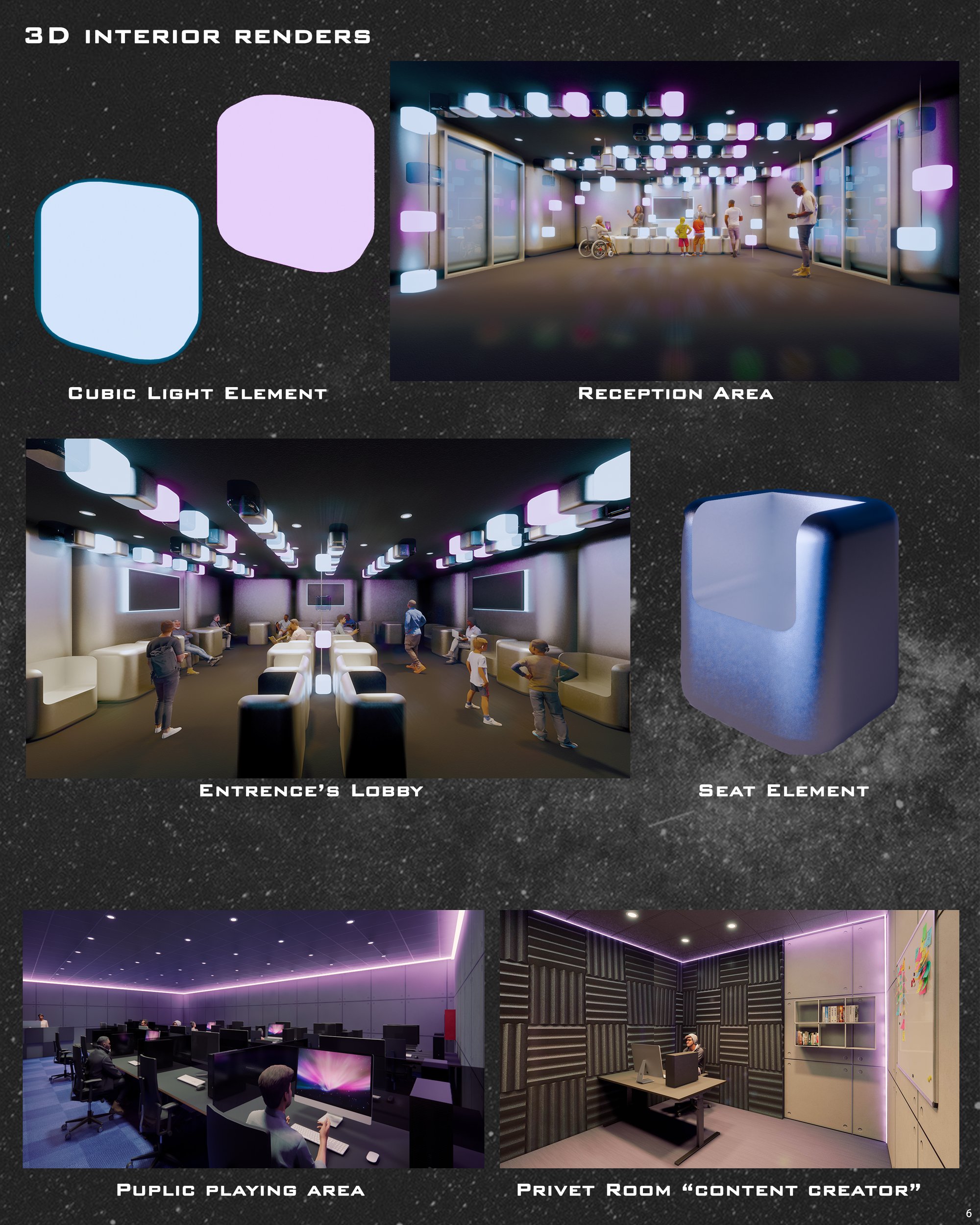 Interior Renders.