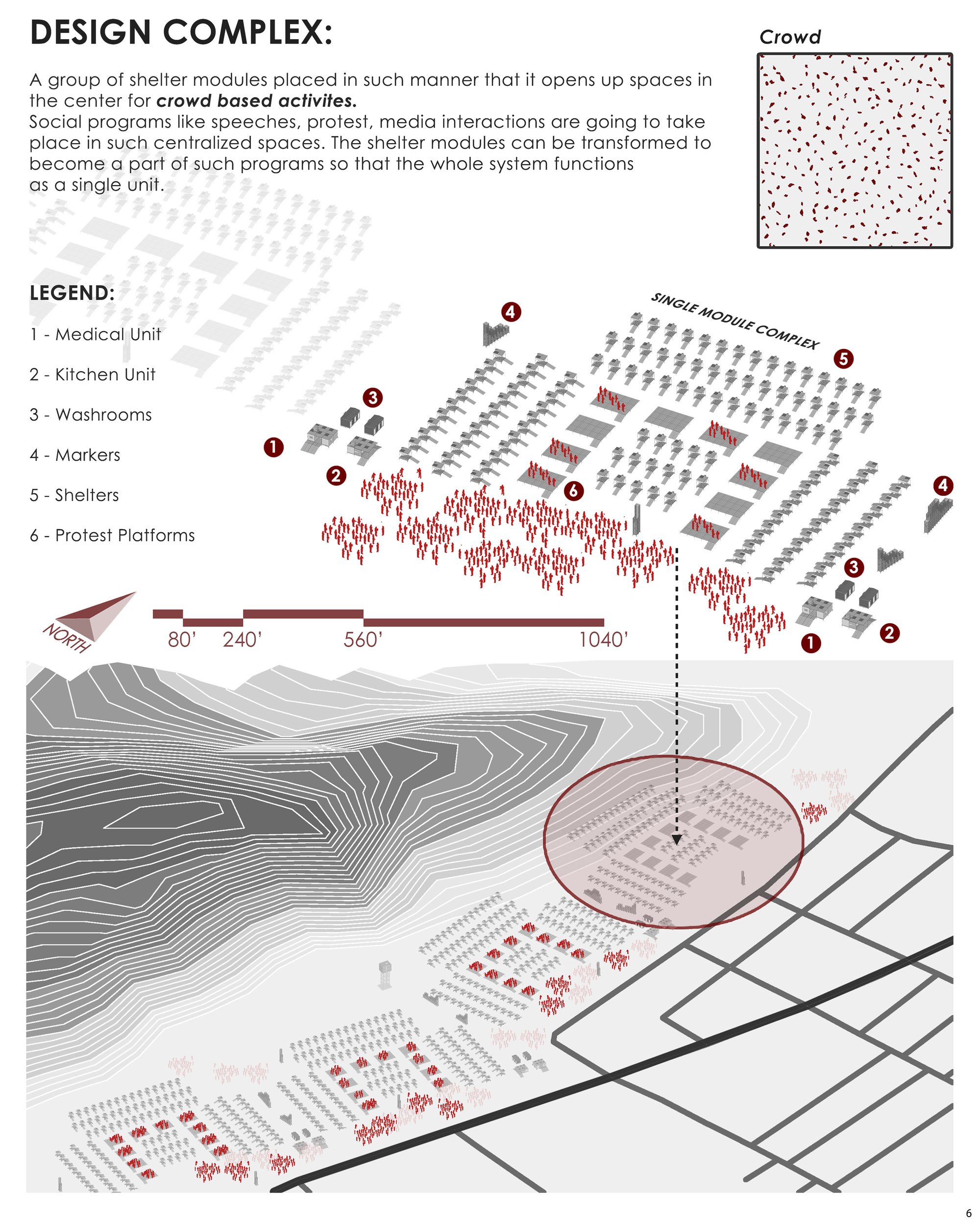 6 - Master Plan/Design Complex (Isometric View)
