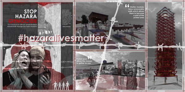 Protest Space for Hazara Genocide Affectees