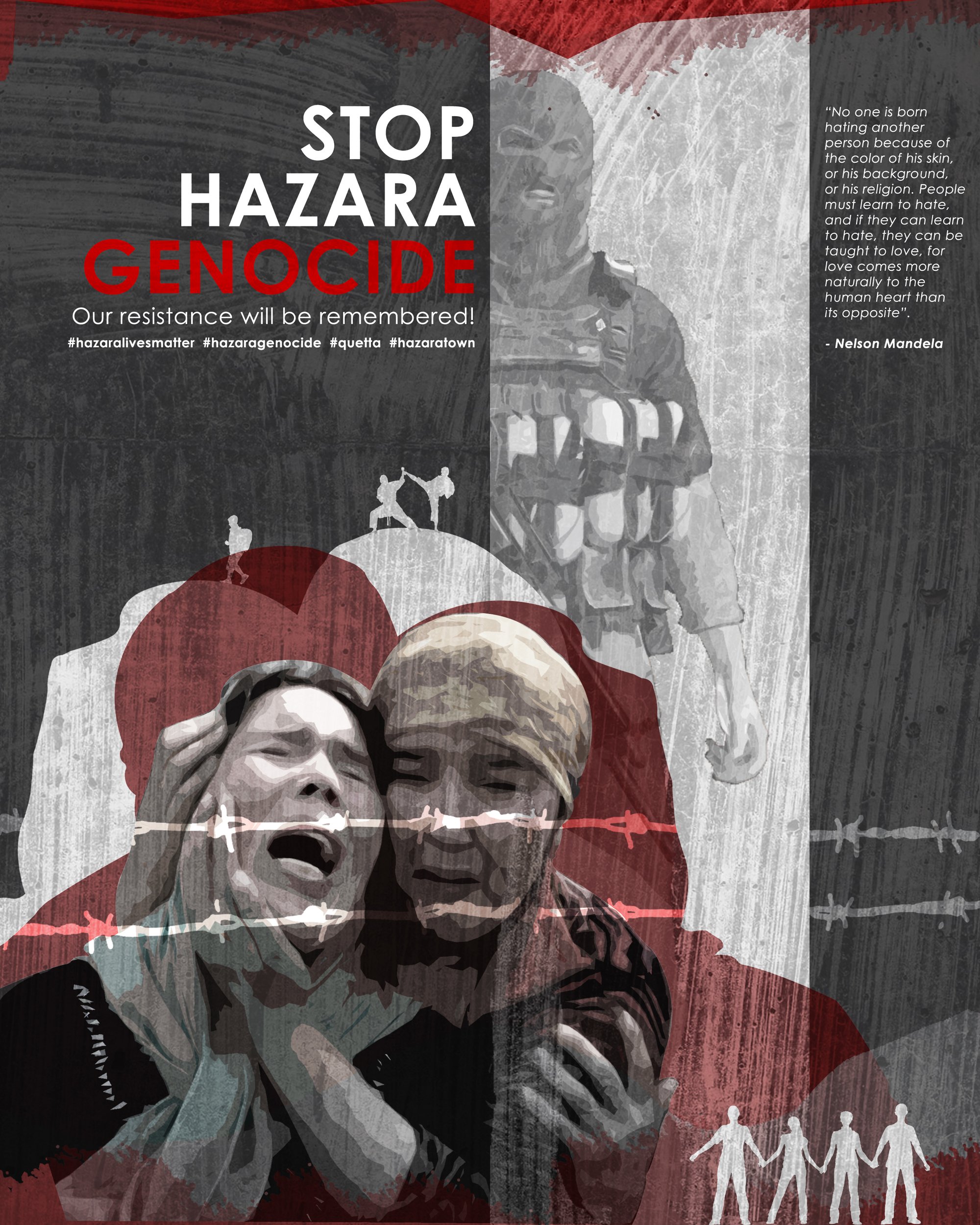 Poster: Stop Hazara Genocide