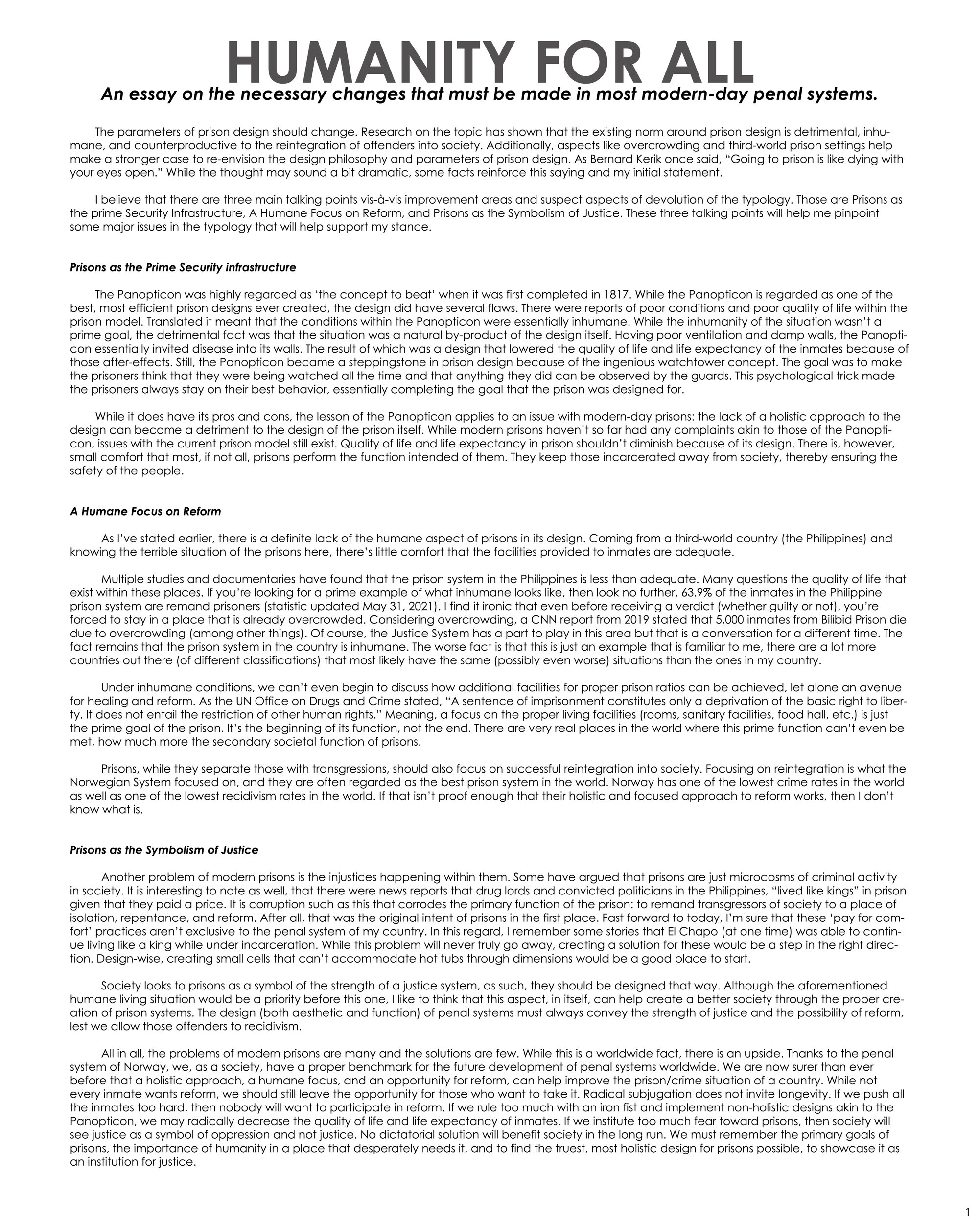 Essay (Proper)