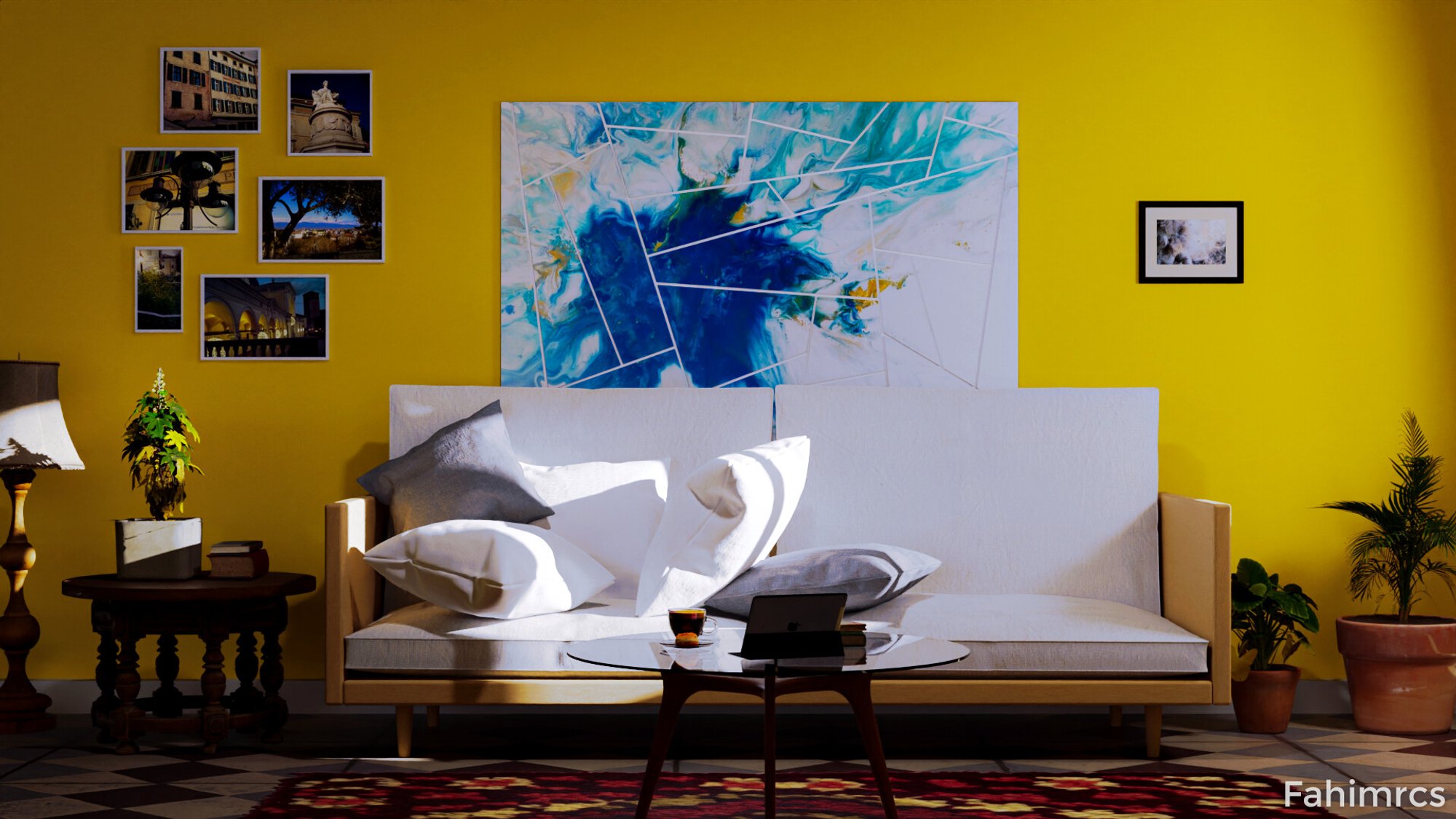 Archviz Interior render with cycles