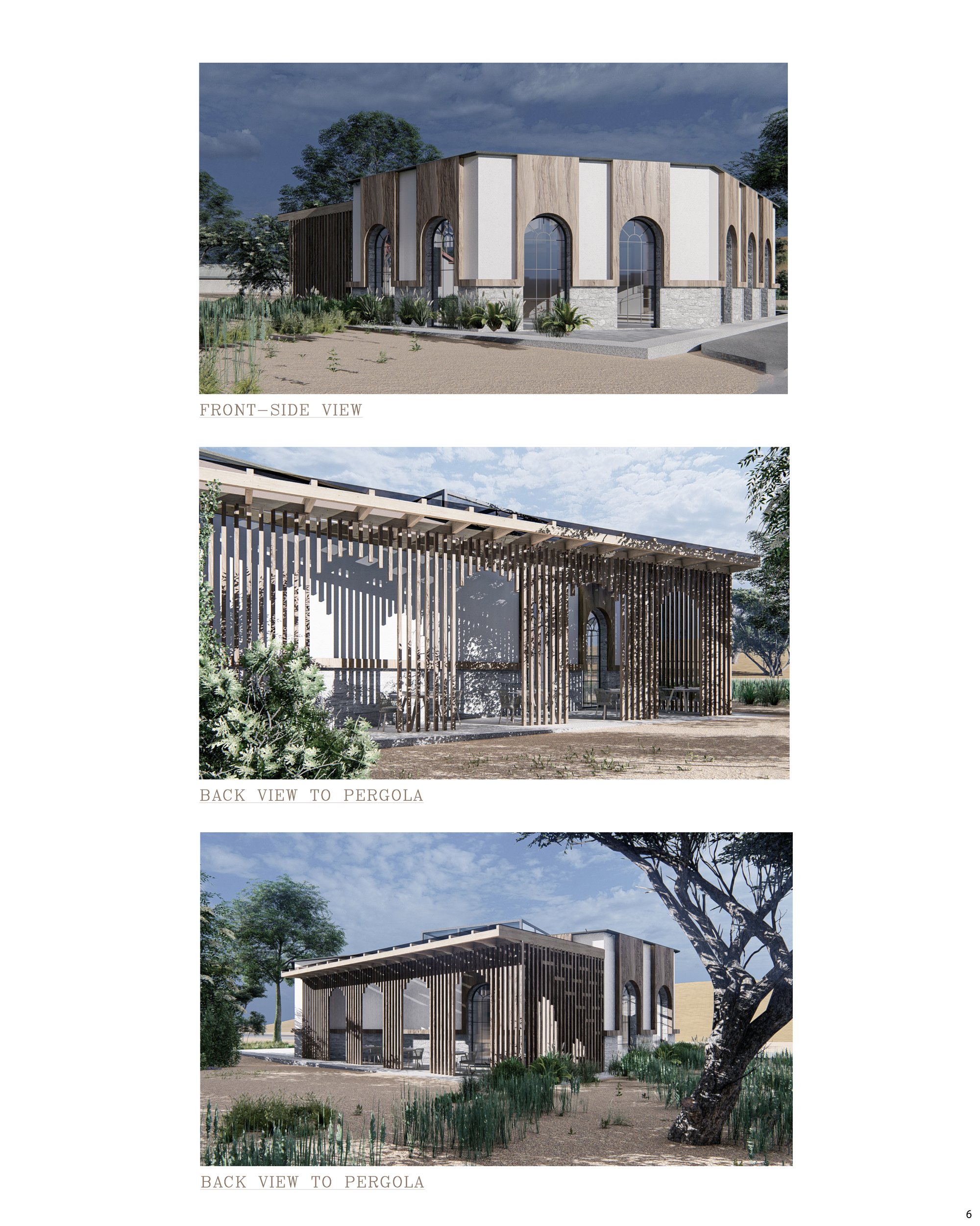 EXTERIOR DAYLIGHT RENDERS
