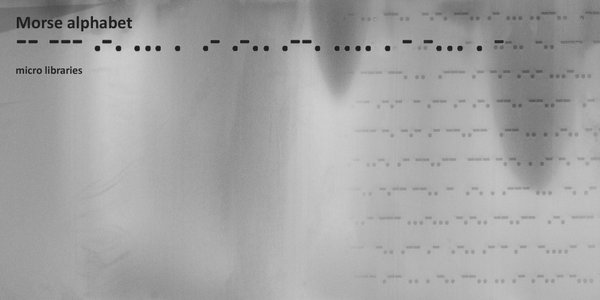 Morse alphabet