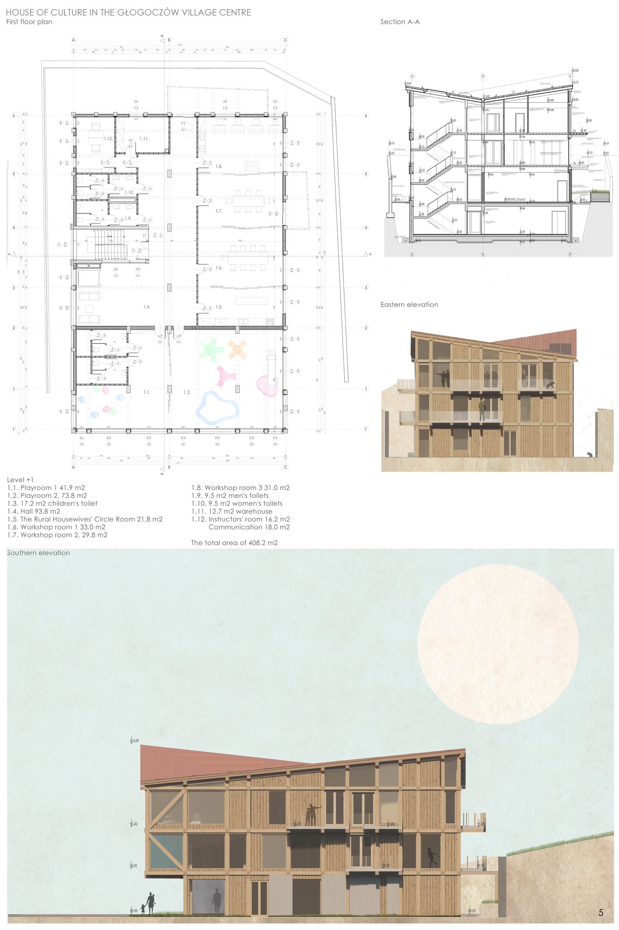 5. First floor plan