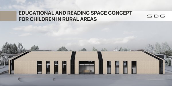 Educational and reading space concept for children