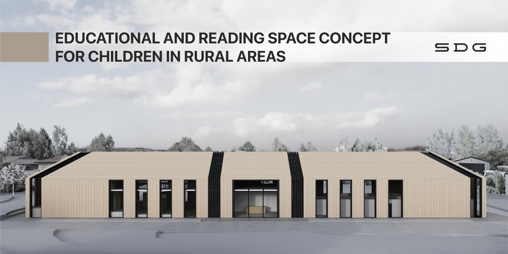 Educational and reading space concept for children