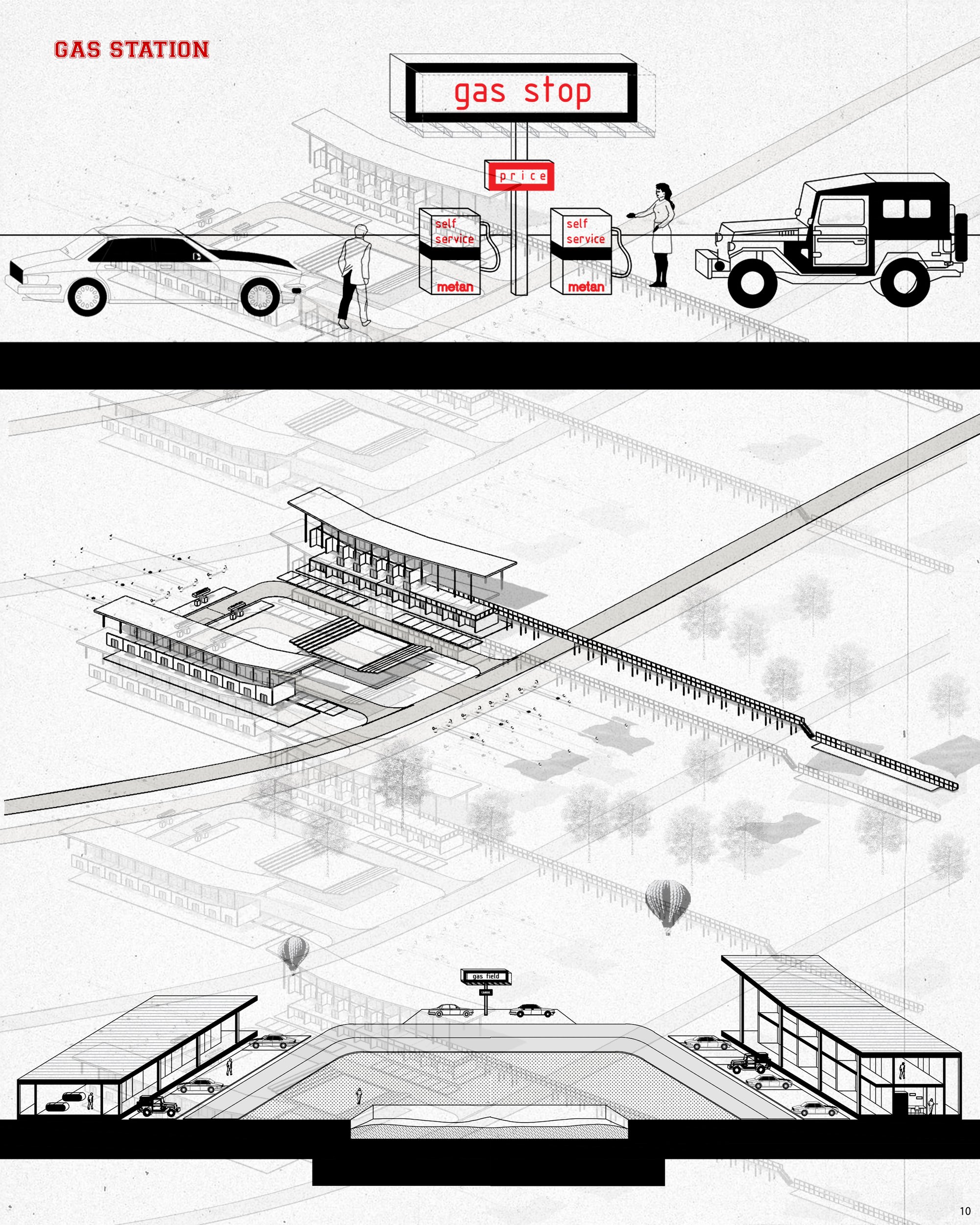 Gas station