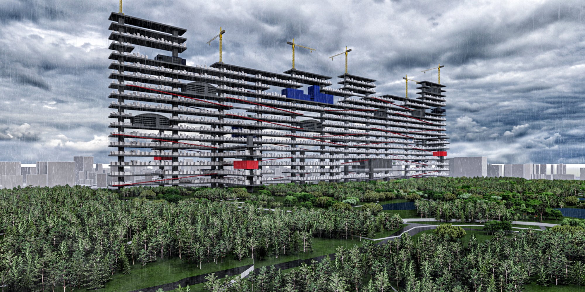 SLUMS IN TRANSITION:MEGA-STRUCTURE AS THE NEW LAND