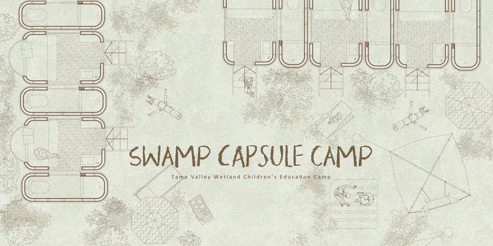 Swamp capsule camp
