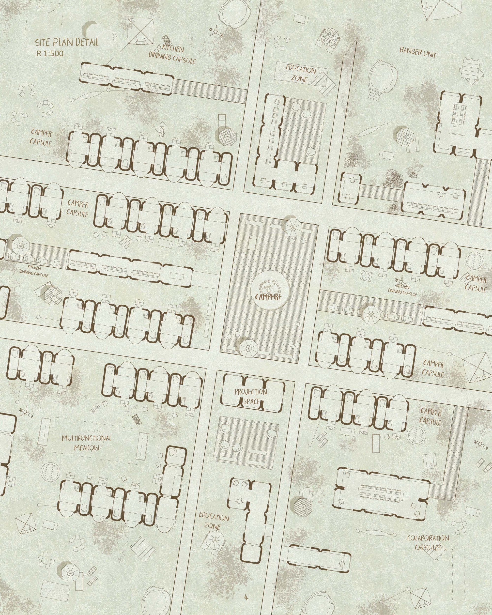 Site plan detail