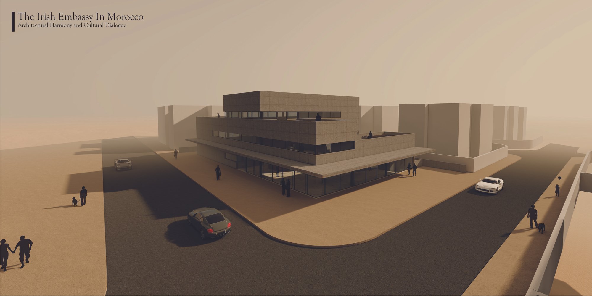 Architectural Diplomacy in Design
Irish Embassy