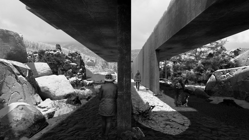 
Museum of Emotions as a form of land art - archit