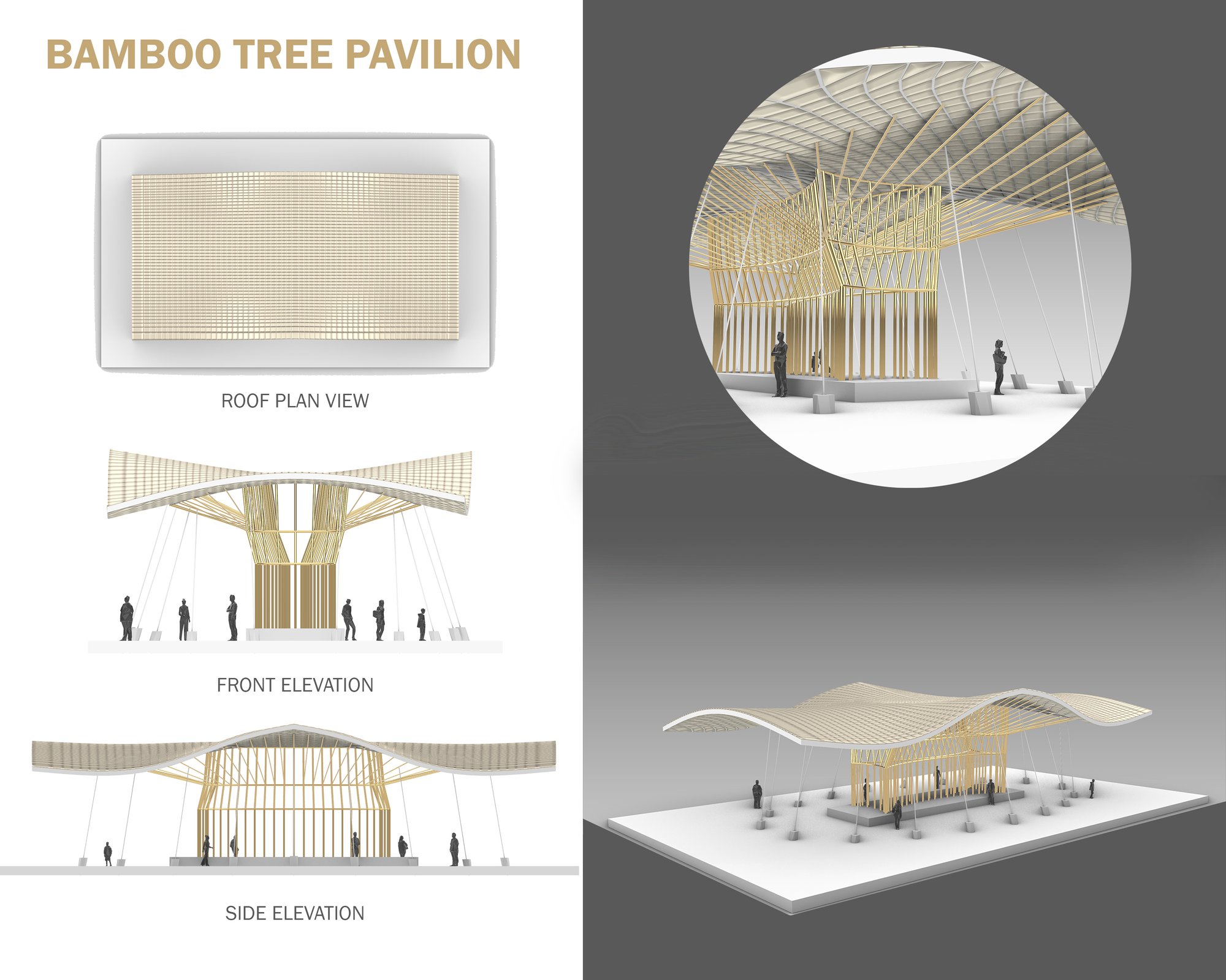 Pavilion Isometric views