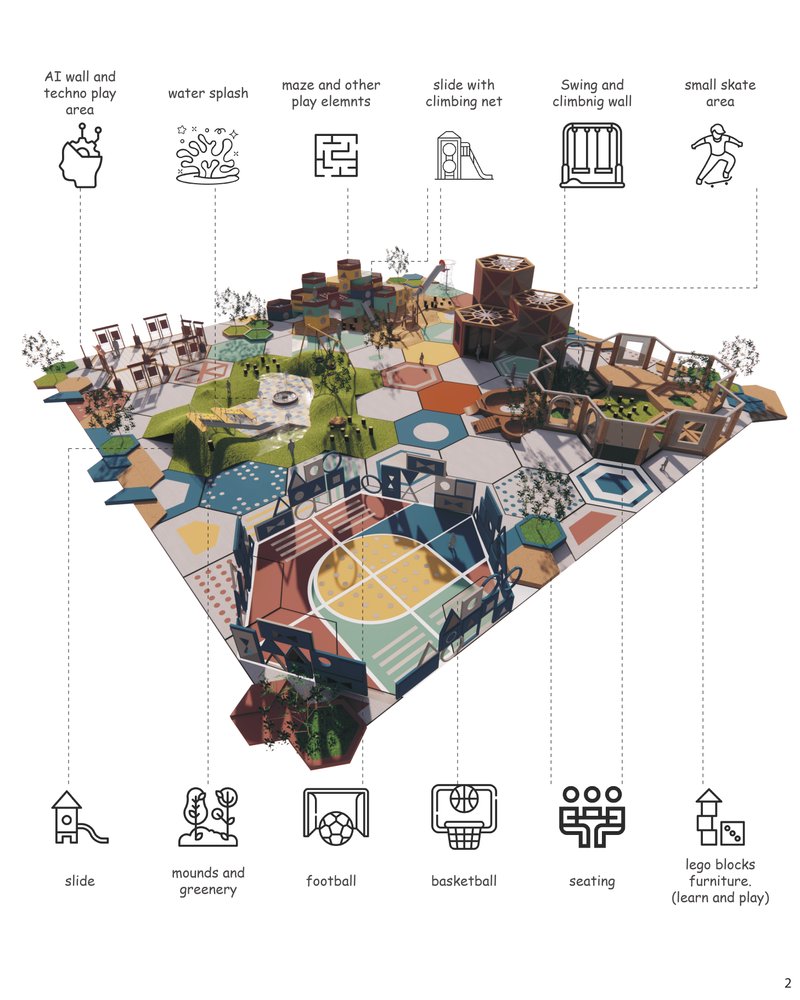 The Hive of Play: A Playground for All
