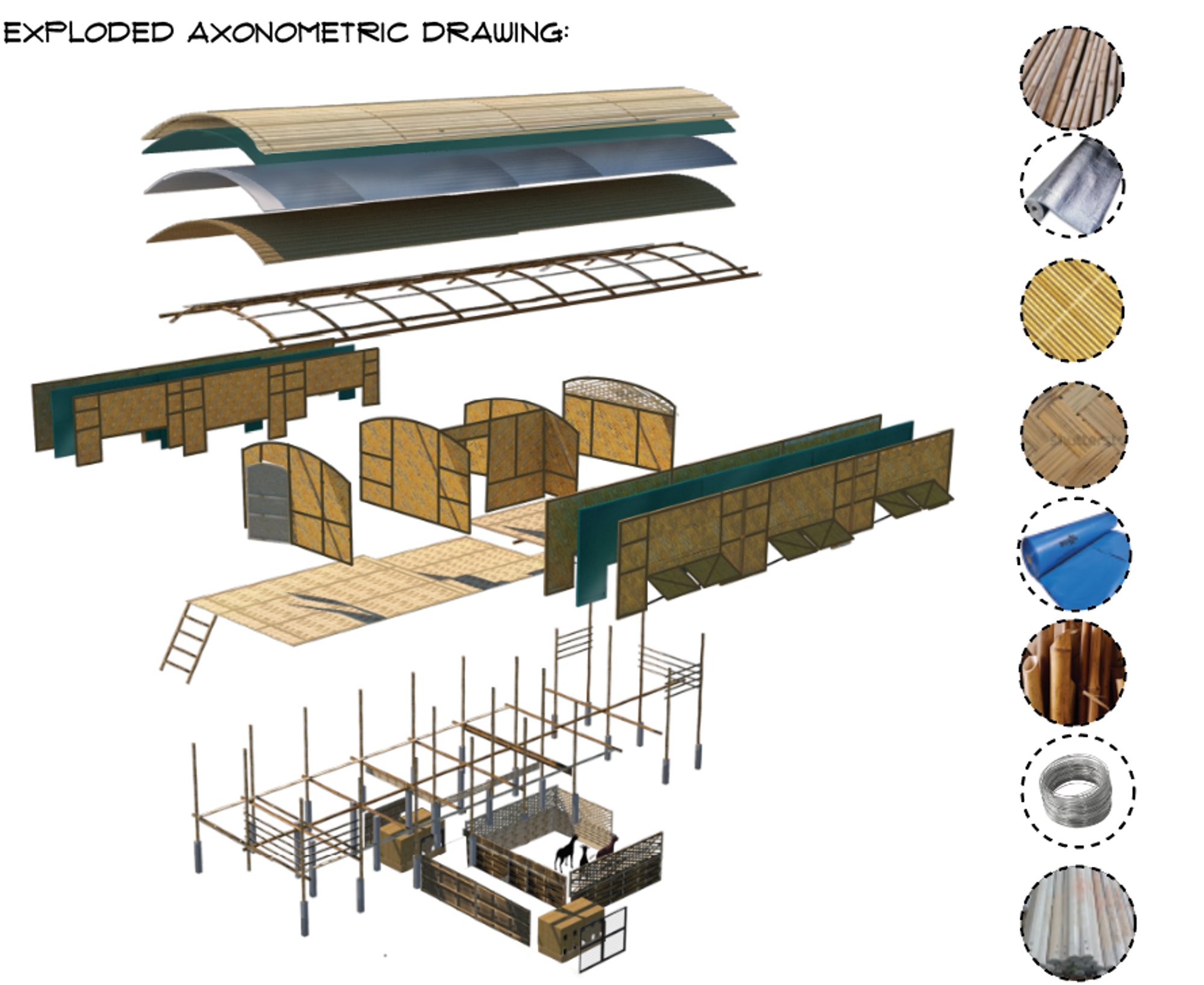 material preview of proposed Dera