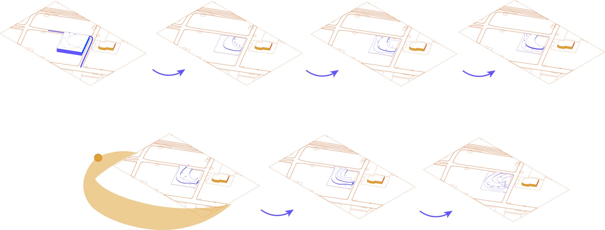 Massing Development Diagram