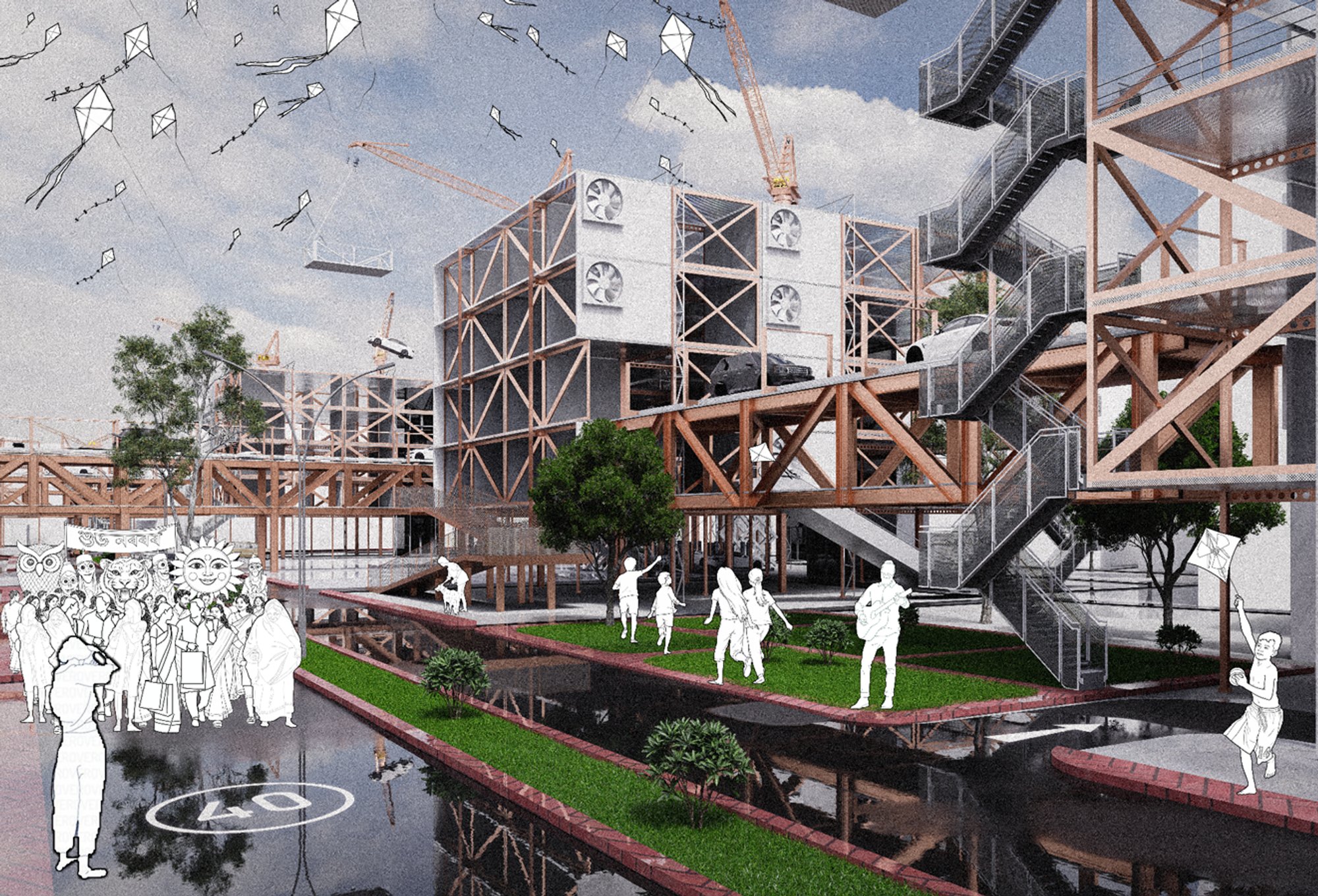 Designed Spaces during Festival