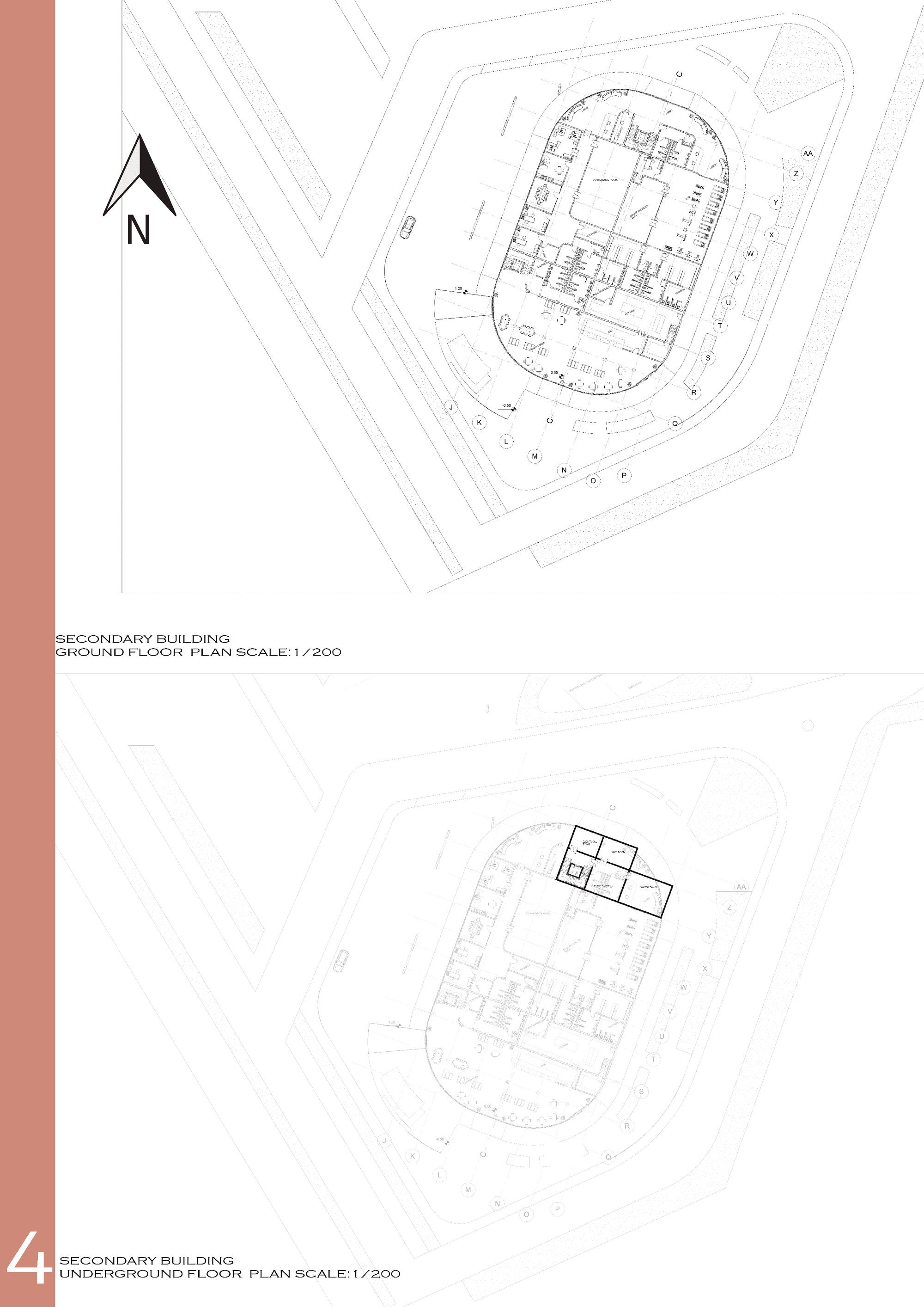 Secondary Building Floor Plan