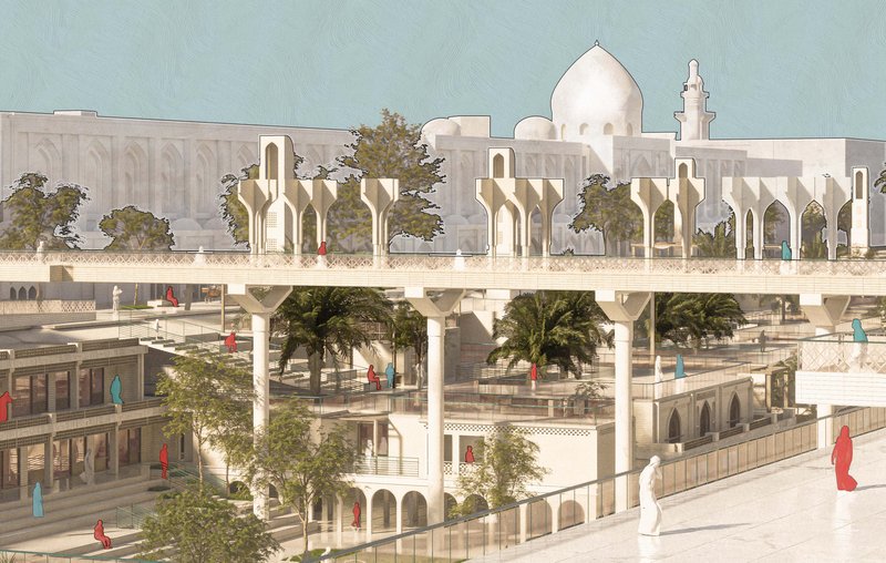 Underground of the holy city