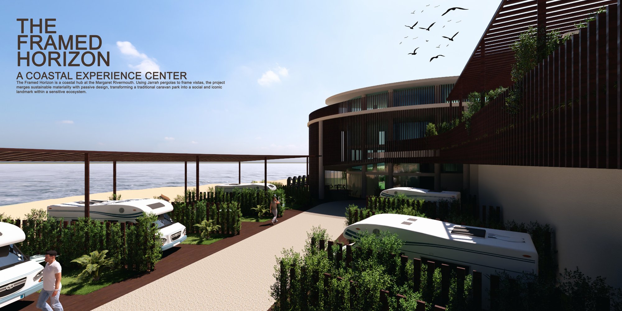 THE FRAMED HORIZON: A Coastal Experience Center