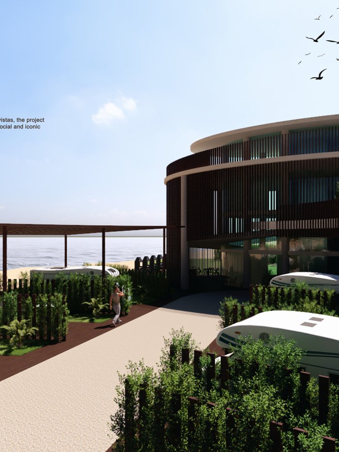 THE FRAMED HORIZON: A Coastal Experience Center