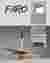 The image showcases a modern architectural design for outdoor lighting fixtures. The design features